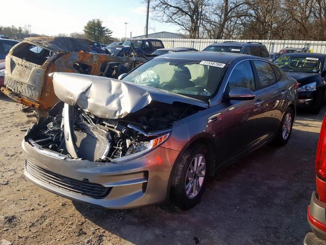 Photo 1 VIN: 5XXGT4L35JG195502 - KIA OPTIMA LX 