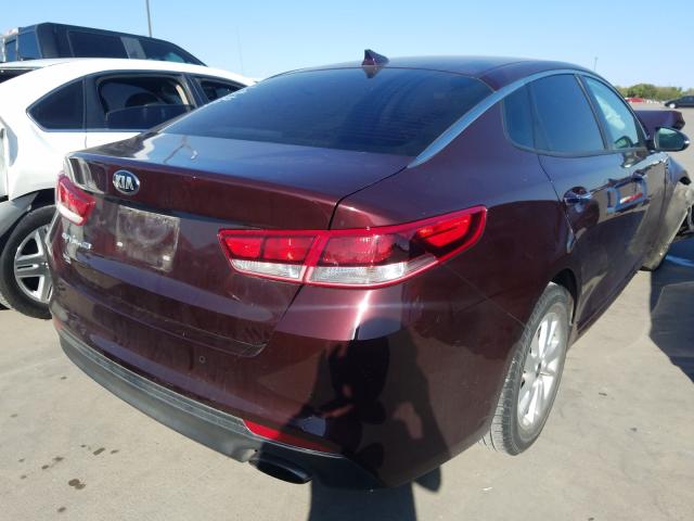 Photo 3 VIN: 5XXGT4L35JG203372 - KIA OPTIMA LX 