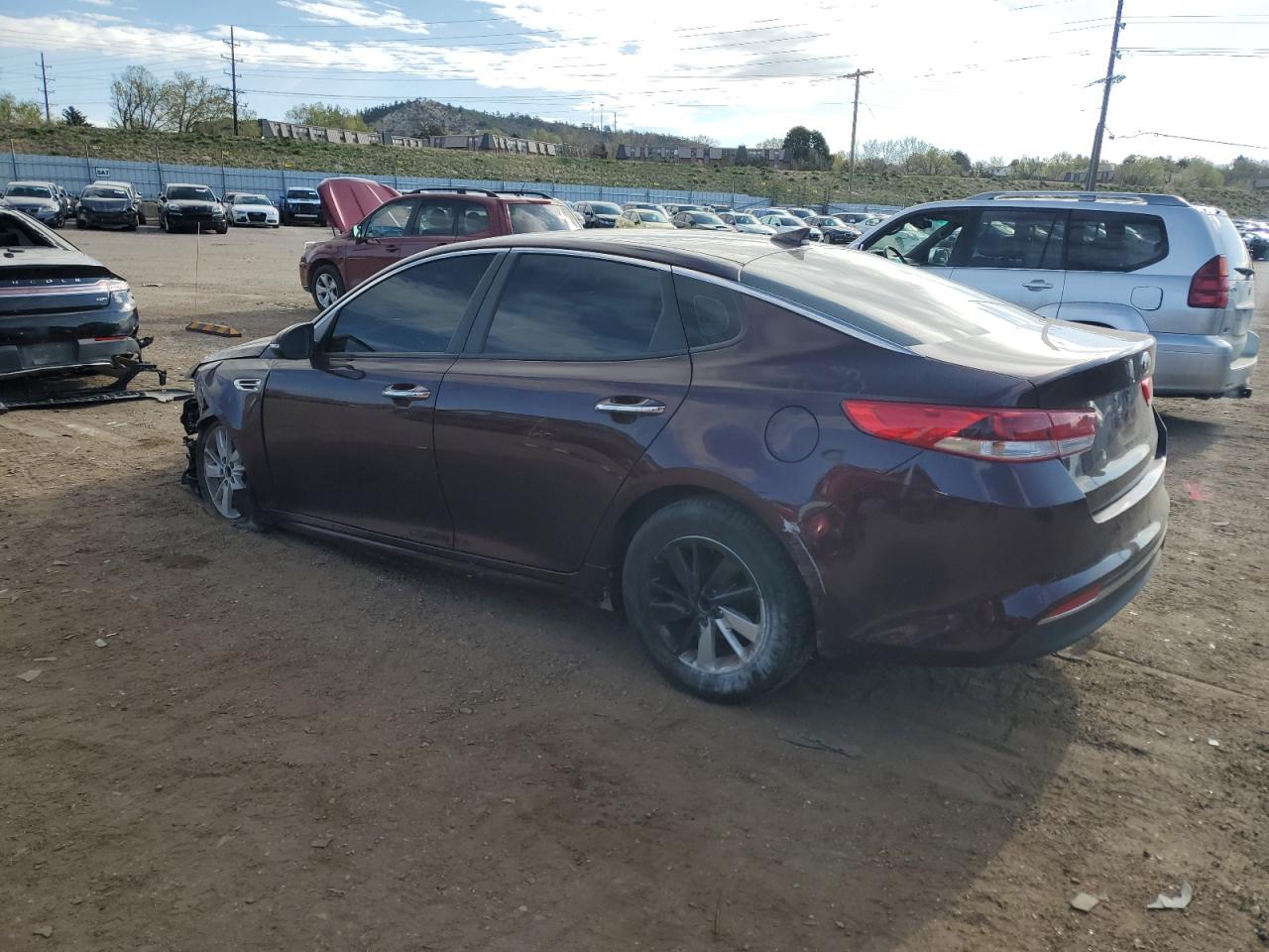 Photo 1 VIN: 5XXGT4L35JG221404 - KIA OPTIMA 