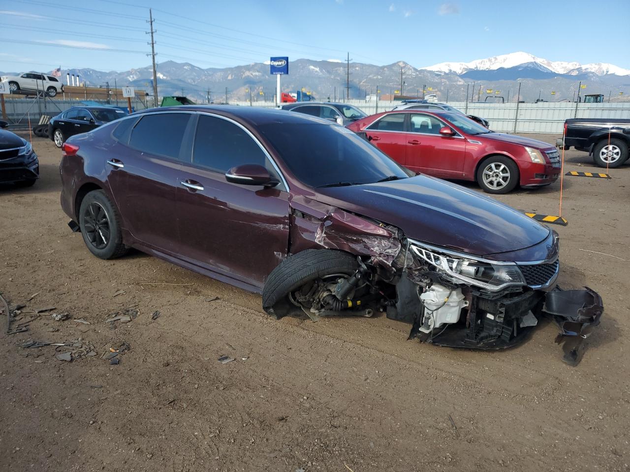 Photo 3 VIN: 5XXGT4L35JG221404 - KIA OPTIMA 