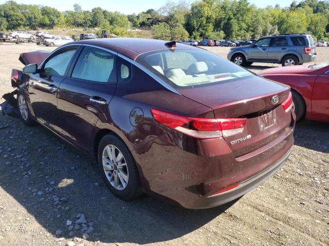 Photo 2 VIN: 5XXGT4L35JG232578 - KIA OPTIMA LX 