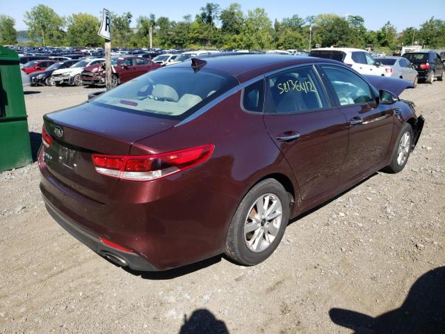 Photo 3 VIN: 5XXGT4L35JG232578 - KIA OPTIMA LX 