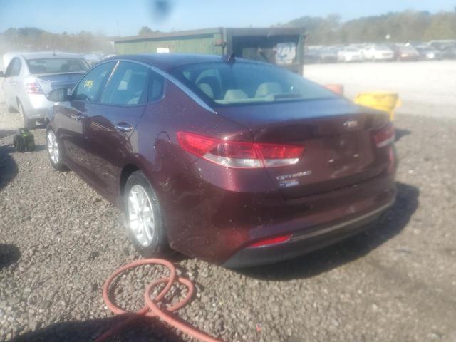 Photo 2 VIN: 5XXGT4L35JG239580 - KIA OPTIMA LX 