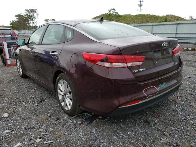 Photo 2 VIN: 5XXGT4L35JG258792 - KIA OPTIMA LX 