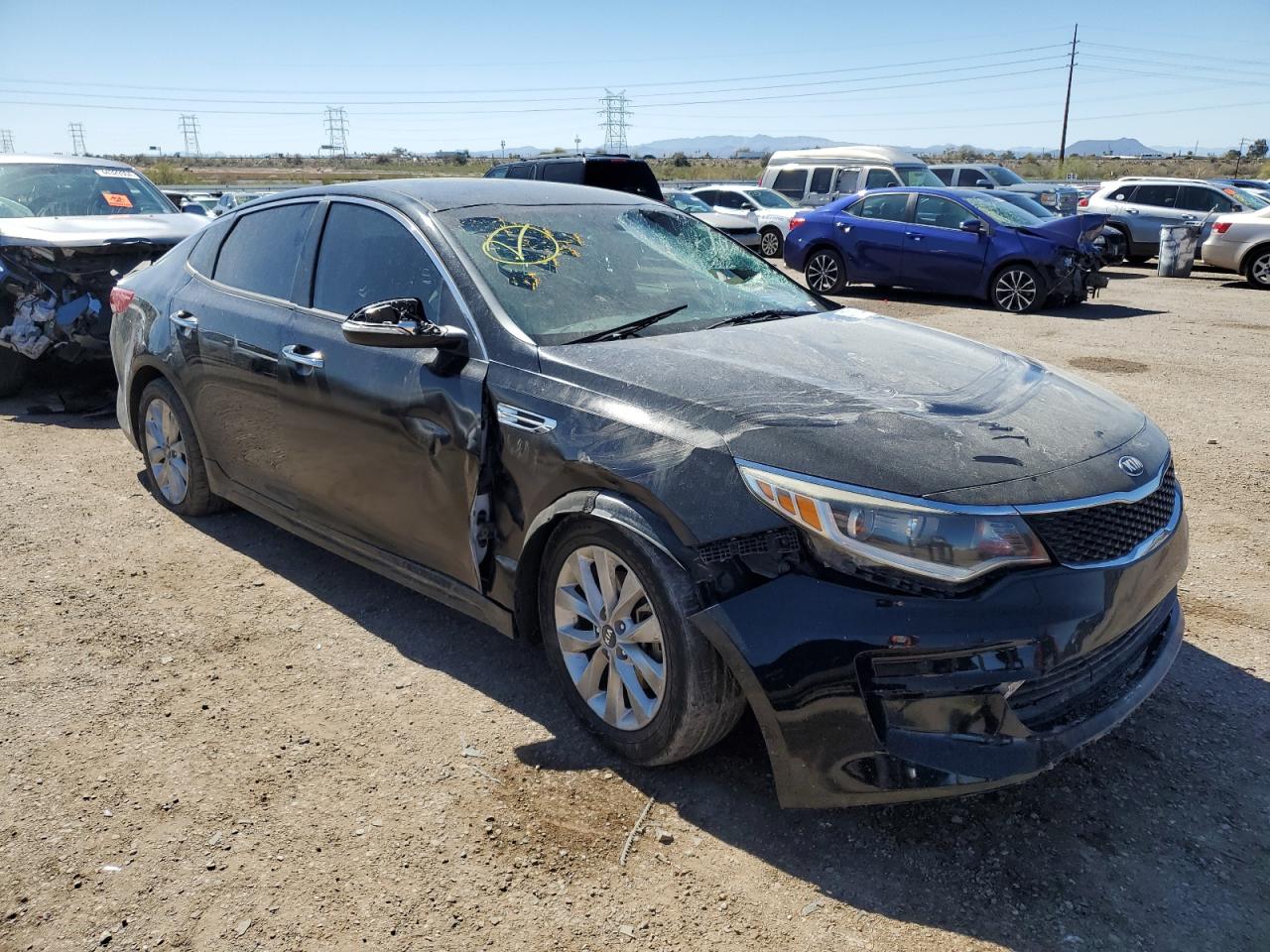 Photo 3 VIN: 5XXGT4L35JG274782 - KIA OPTIMA 