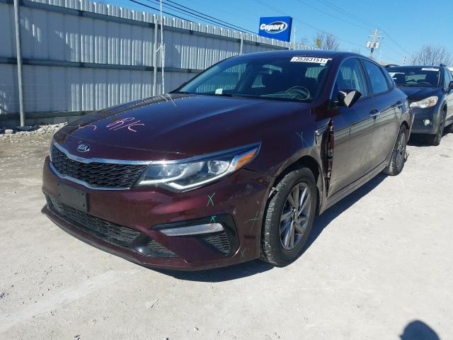 Photo 1 VIN: 5XXGT4L35KG343200 - KIA OPTIMA LX 