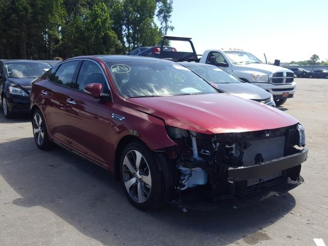 Photo 0 VIN: 5XXGT4L35KG376763 - KIA OPTIMA LX 