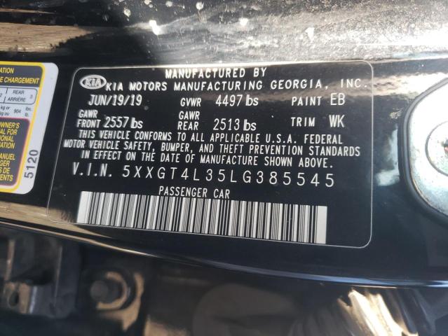 Photo 11 VIN: 5XXGT4L35LG385545 - KIA OPTIMA 