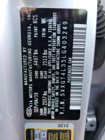 Photo 11 VIN: 5XXGT4L35LG403249 - KIA OPTIMA 