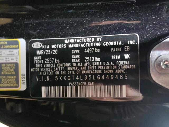 Photo 9 VIN: 5XXGT4L35LG449485 - KIA OPTIMA LX 