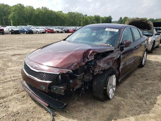 Photo 1 VIN: 5XXGT4L36GG046086 - KIA OPTIMA LX 