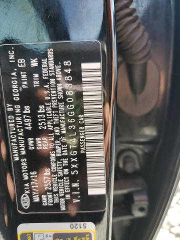 Photo 11 VIN: 5XXGT4L36GG083848 - KIA OPTIMA LX 