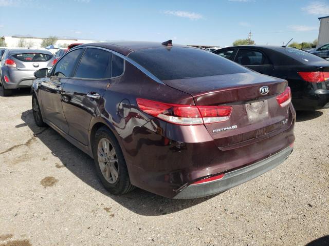 Photo 2 VIN: 5XXGT4L36HG155455 - KIA OPTIMA LX 