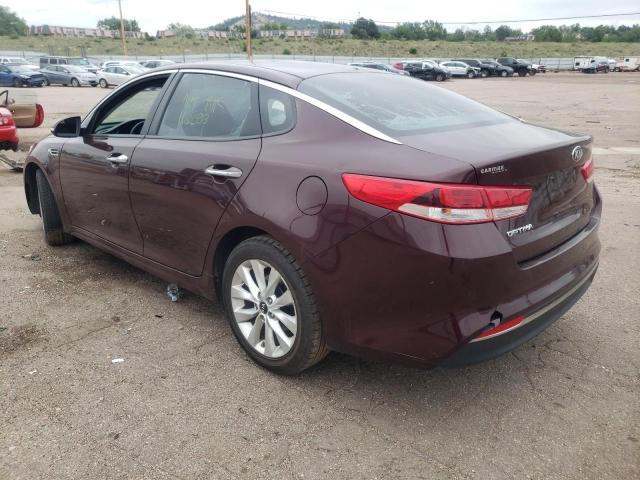 Photo 2 VIN: 5XXGT4L36HG172837 - KIA OPTIMA LX 