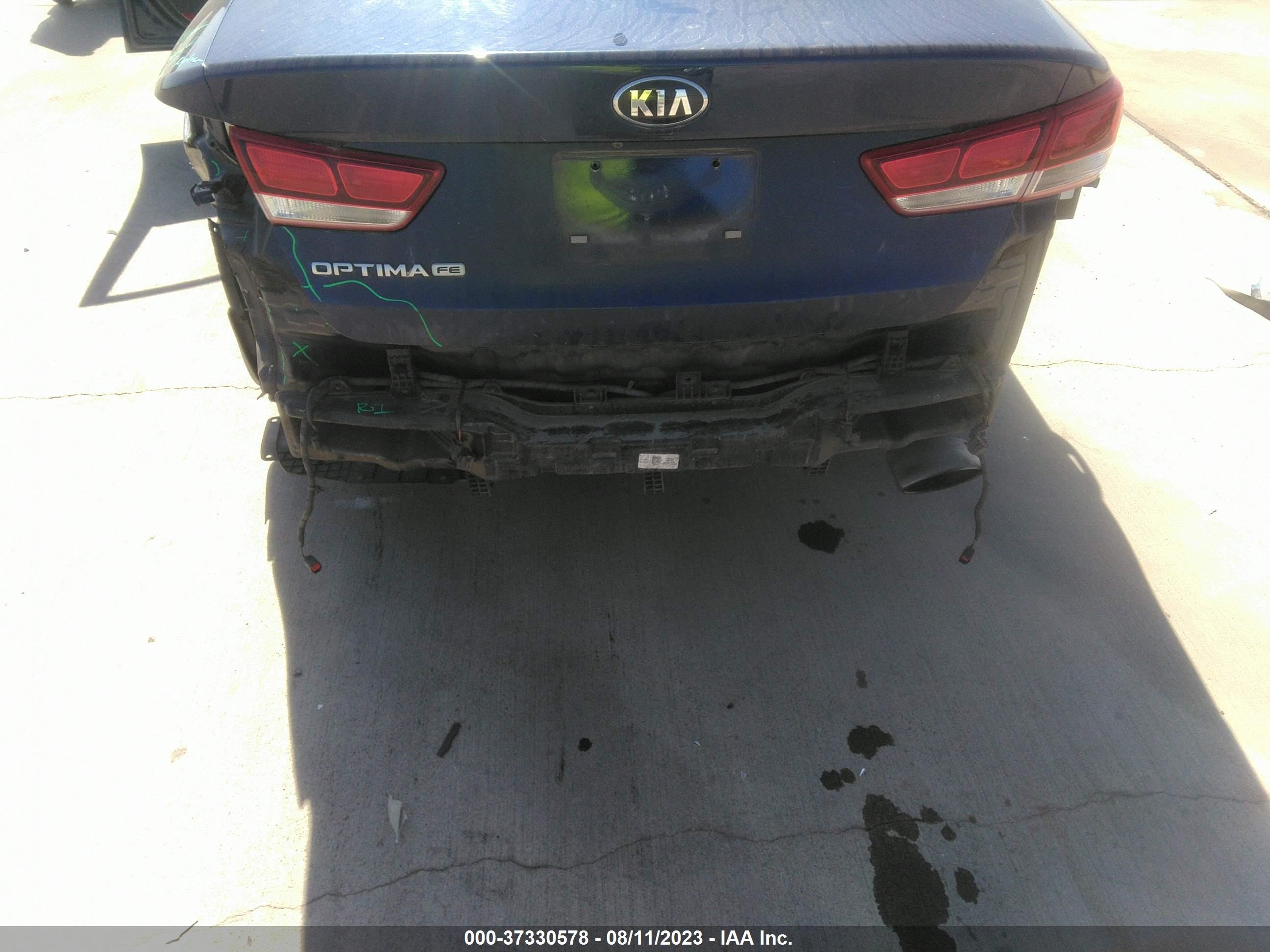 Photo 5 VIN: 5XXGT4L36JG191183 - KIA OPTIMA 