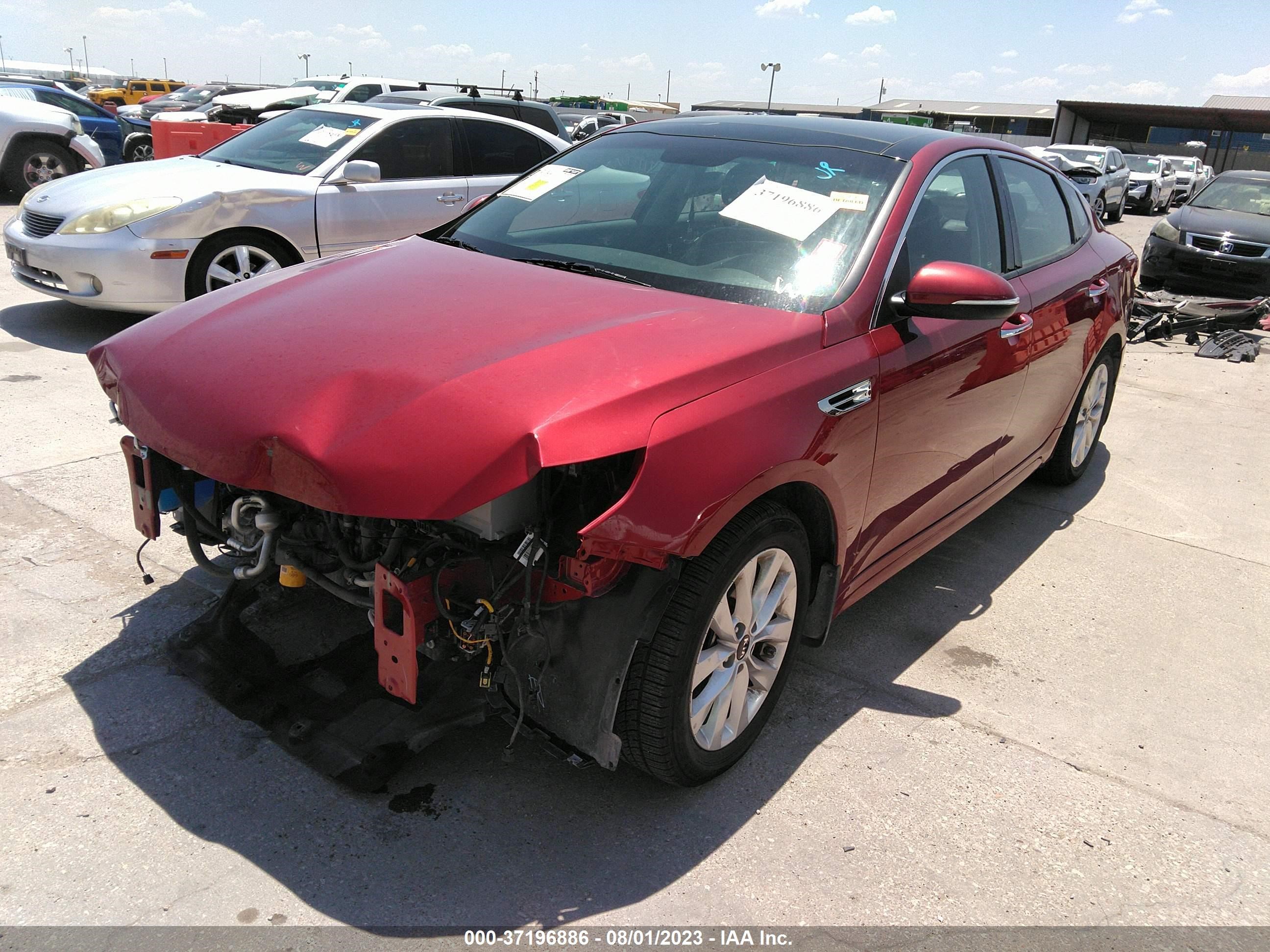 Photo 1 VIN: 5XXGT4L36JG224490 - KIA OPTIMA 