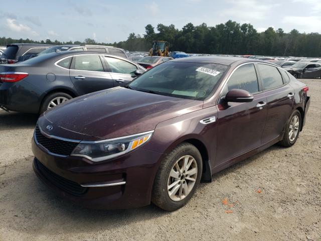 Photo 1 VIN: 5XXGT4L36JG230824 - KIA OPTIMA LX 