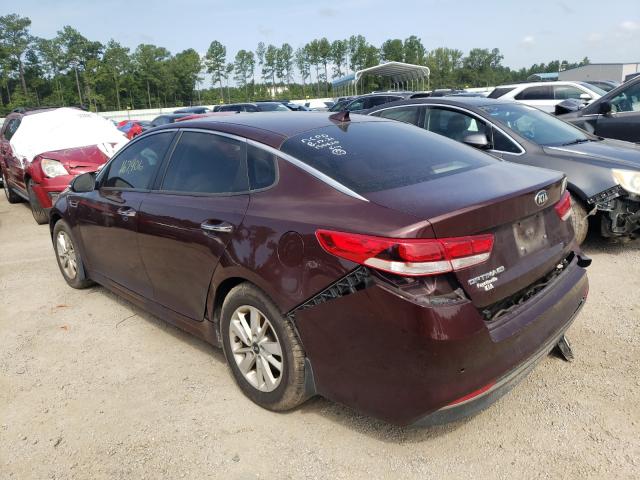 Photo 2 VIN: 5XXGT4L36JG230824 - KIA OPTIMA LX 