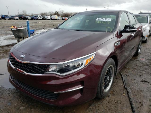 Photo 1 VIN: 5XXGT4L36JG261412 - KIA OPTIMA LX 