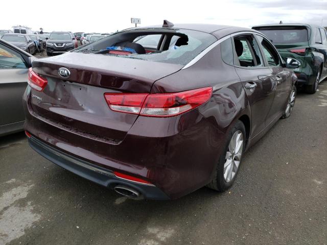 Photo 2 VIN: 5XXGT4L36JG264021 - KIA OPTIMA LX 