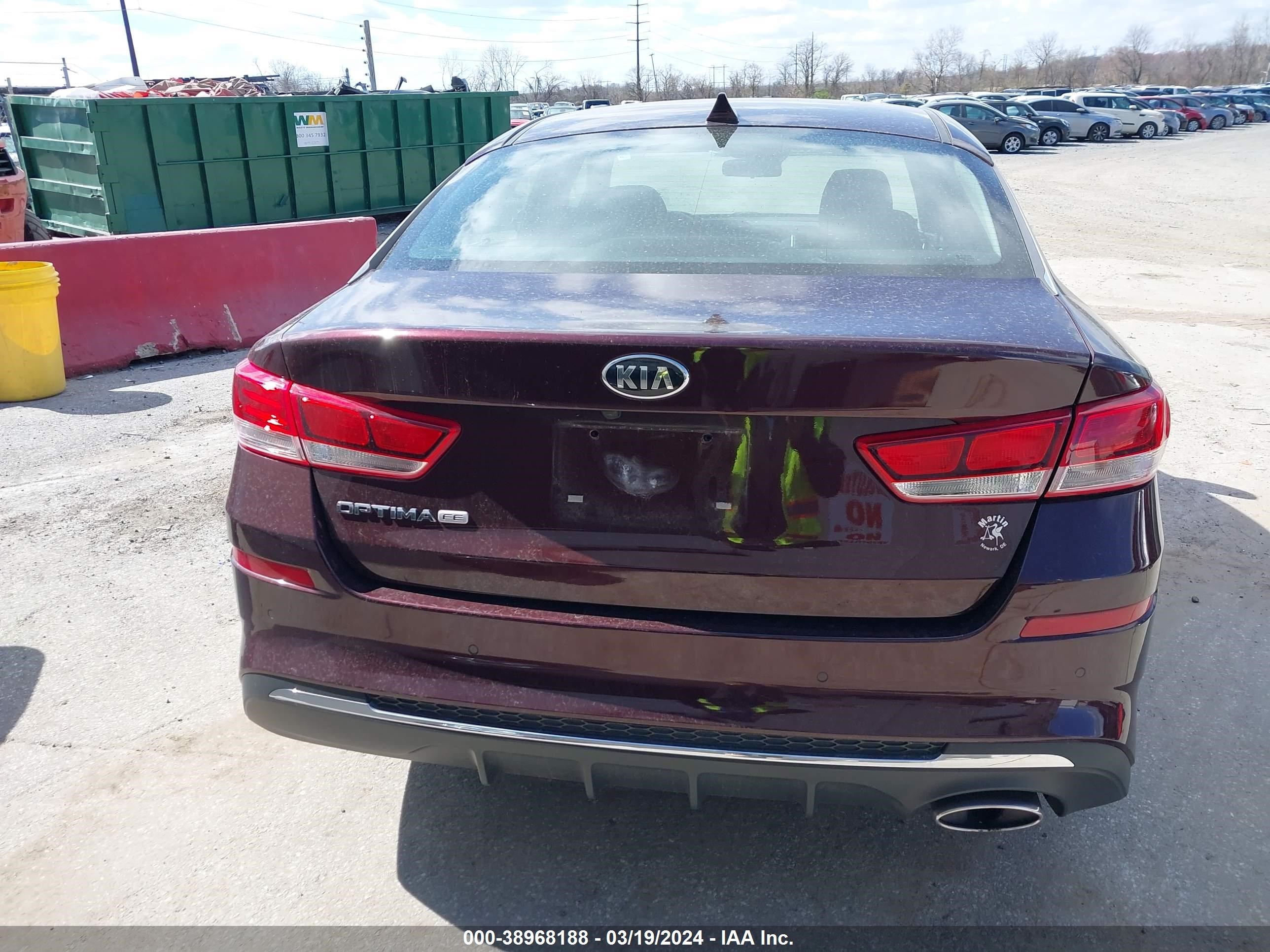 Photo 16 VIN: 5XXGT4L36KG377856 - KIA OPTIMA 