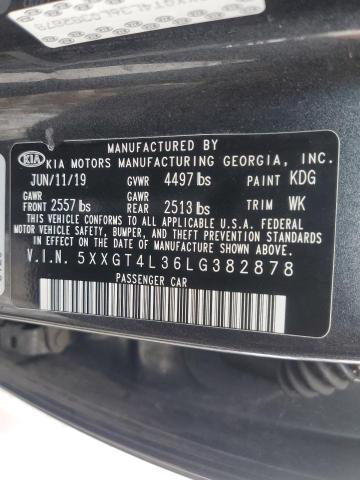 Photo 11 VIN: 5XXGT4L36LG382878 - KIA OPTIMA 