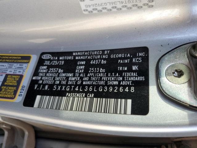 Photo 11 VIN: 5XXGT4L36LG392648 - KIA OPTIMA LX 