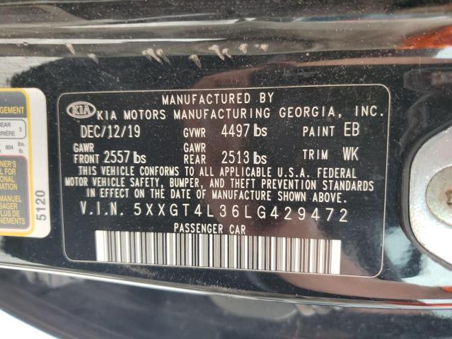 Photo 11 VIN: 5XXGT4L36LG429472 - KIA OPTIMA 