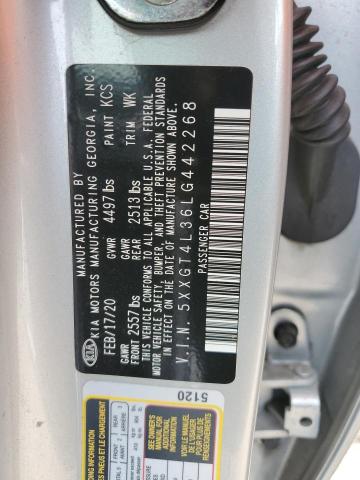 Photo 11 VIN: 5XXGT4L36LG442268 - KIA OPTIMA 