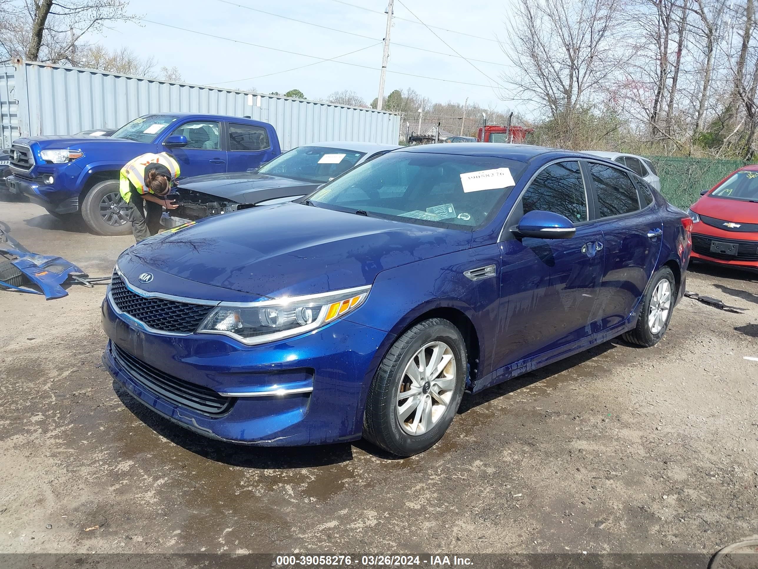 Photo 1 VIN: 5XXGT4L37GG008706 - KIA OPTIMA 