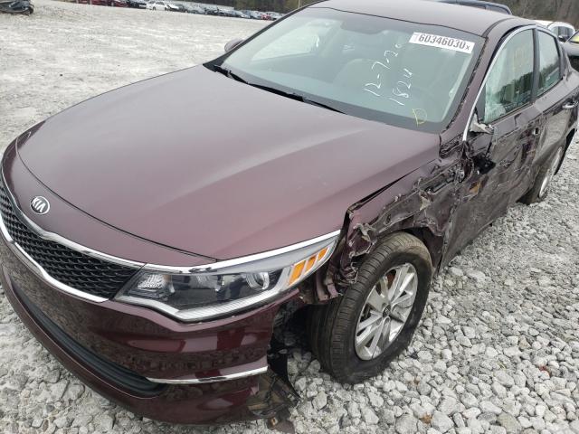 Photo 8 VIN: 5XXGT4L37GG031824 - KIA OPTIMA LX 