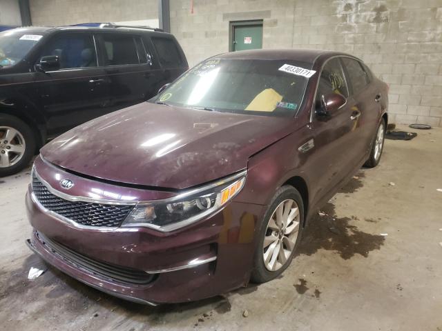 Photo 1 VIN: 5XXGT4L37GG037574 - KIA OPTIMA LX 