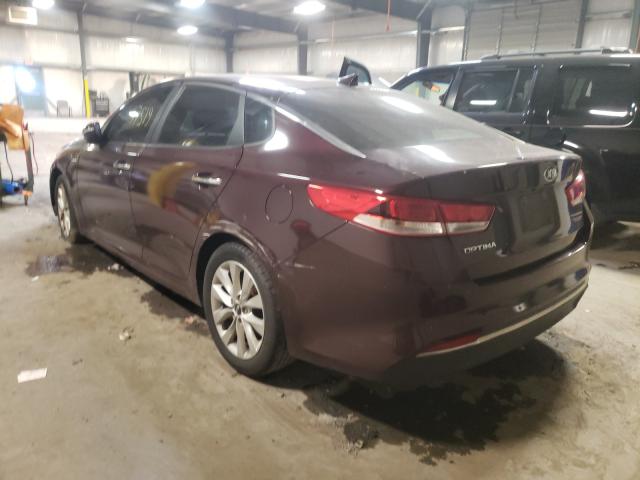 Photo 2 VIN: 5XXGT4L37GG037574 - KIA OPTIMA LX 