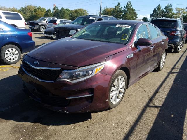 Photo 1 VIN: 5XXGT4L37GG045612 - KIA OPTIMA LX 