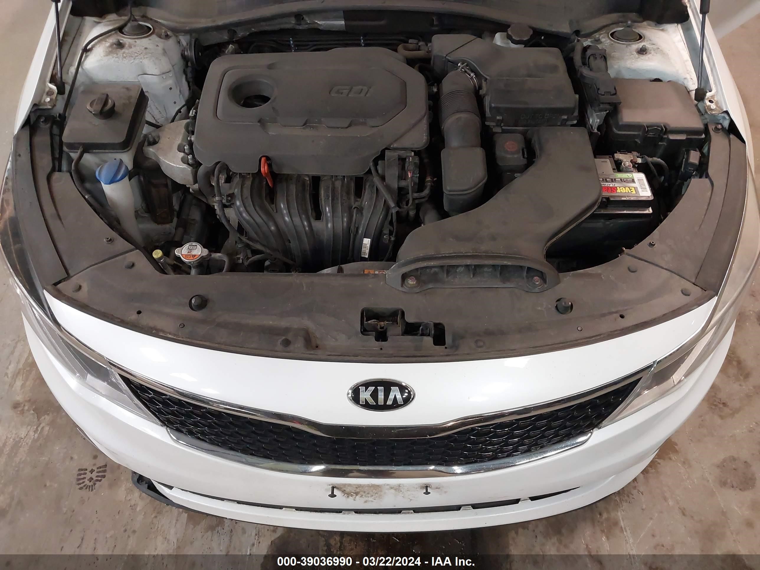 Photo 9 VIN: 5XXGT4L37GG080294 - KIA OPTIMA 