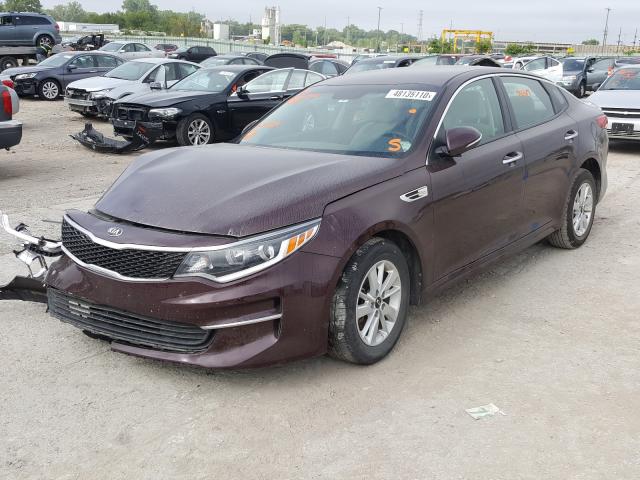 Photo 1 VIN: 5XXGT4L37HG163239 - KIA OPTIMA LX 