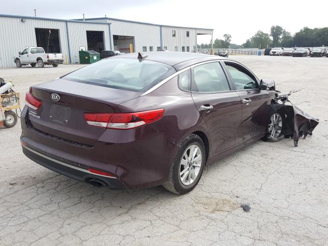 Photo 3 VIN: 5XXGT4L37HG163239 - KIA OPTIMA LX 