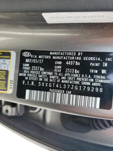 Photo 9 VIN: 5XXGT4L37JG179298 - KIA OPTIMA LX 