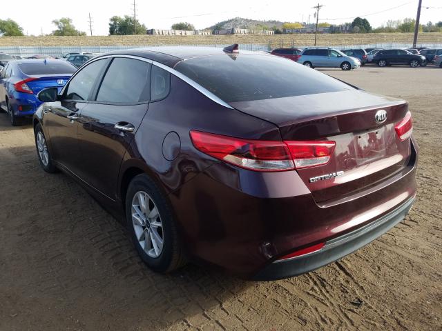 Photo 2 VIN: 5XXGT4L37JG188065 - KIA OPTIMA LX 