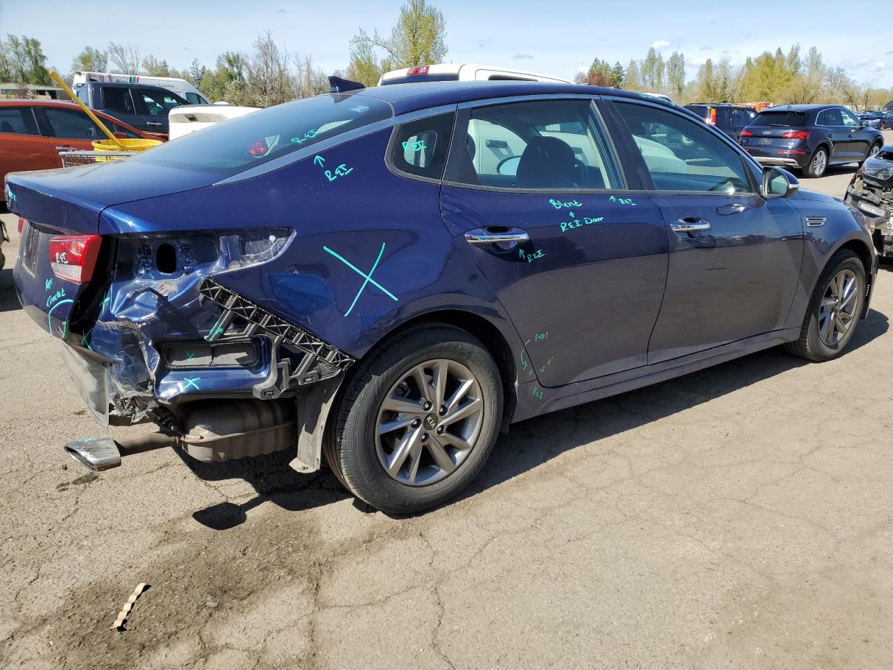 Photo 2 VIN: 5XXGT4L37KG287468 - KIA OPTIMA 