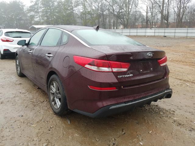 Photo 2 VIN: 5XXGT4L37KG331503 - KIA OPTIMA LX 