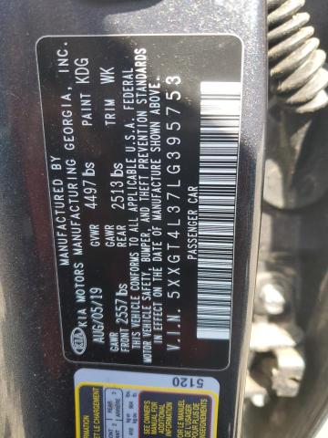 Photo 11 VIN: 5XXGT4L37LG395753 - KIA OPTIMA 