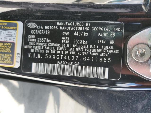 Photo 11 VIN: 5XXGT4L37LG411885 - KIA OPTIMA LX 