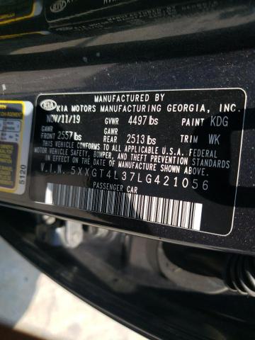 Photo 11 VIN: 5XXGT4L37LG421056 - KIA OPTIMA LX 