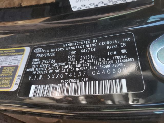 Photo 9 VIN: 5XXGT4L37LG440609 - KIA OPTIMA 