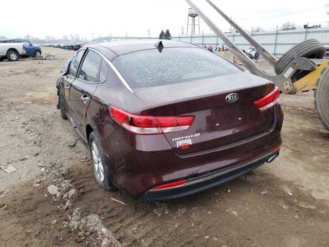 Photo 2 VIN: 5XXGT4L38HG165209 - KIA OPTIMA LX 