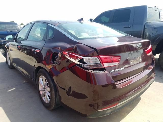 Photo 2 VIN: 5XXGT4L38HG173763 - KIA OPTIMA LX 