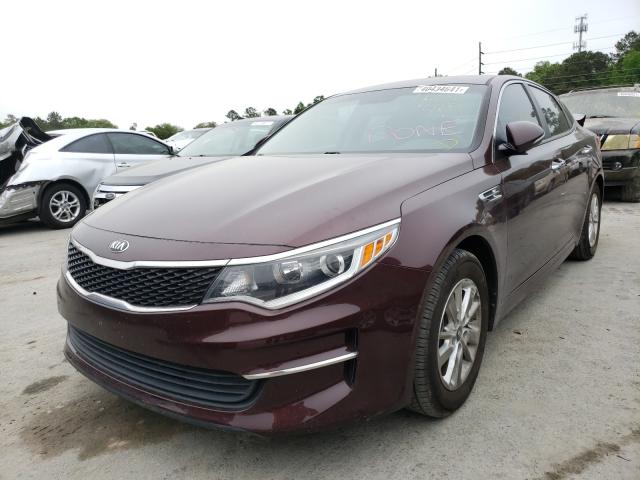 Photo 1 VIN: 5XXGT4L38HG177280 - KIA OPTIMA LX 