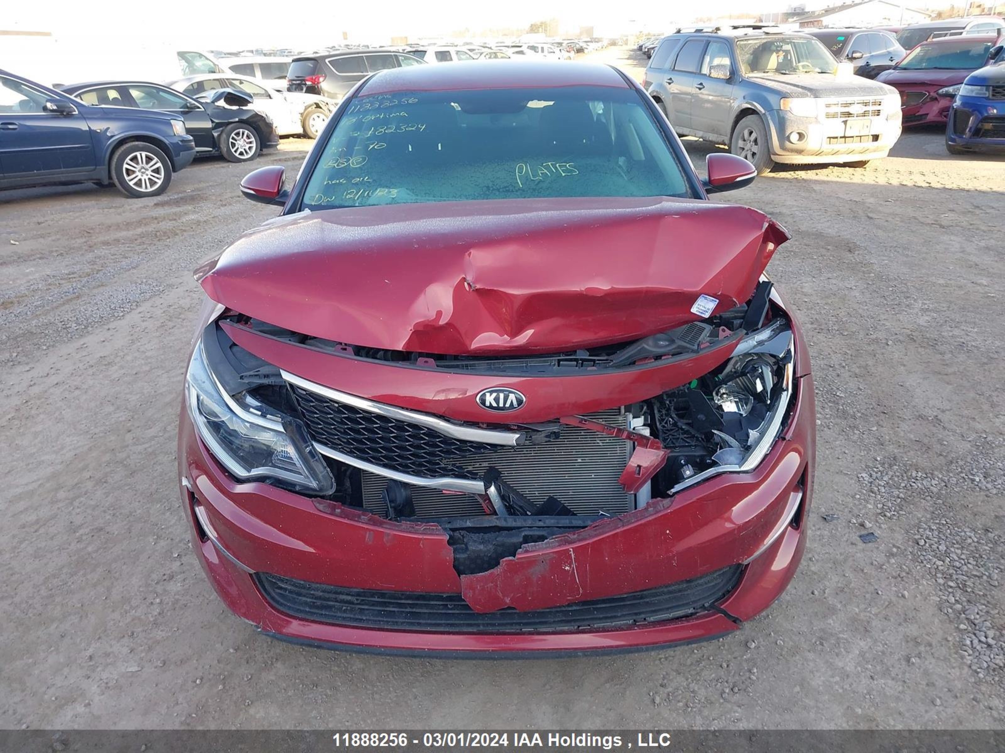 Photo 11 VIN: 5XXGT4L38JG182324 - KIA OPTIMA 