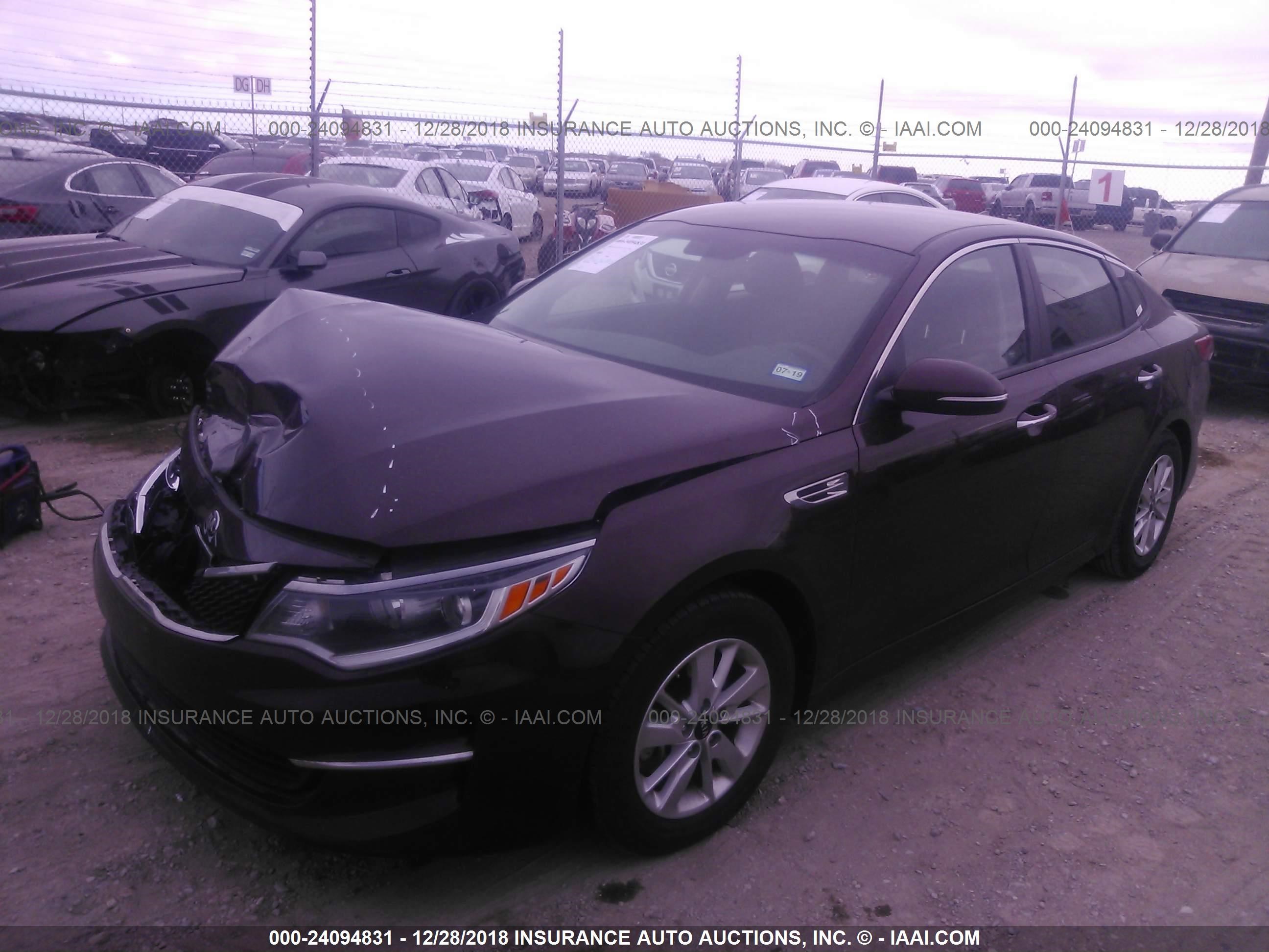 Photo 1 VIN: 5XXGT4L38JG184980 - KIA OPTIMA 